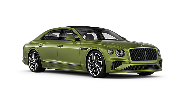 Louwman Exclusive Cars B.V. New Bentley Flying Spur Speed v8 hybrid sedan in Tourmaline green paint