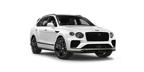 Louwman Exclusive Cars B.V. Bentley Bentayga Speed SUV in Snow Quartz Pearlescent by Mulliner white paint